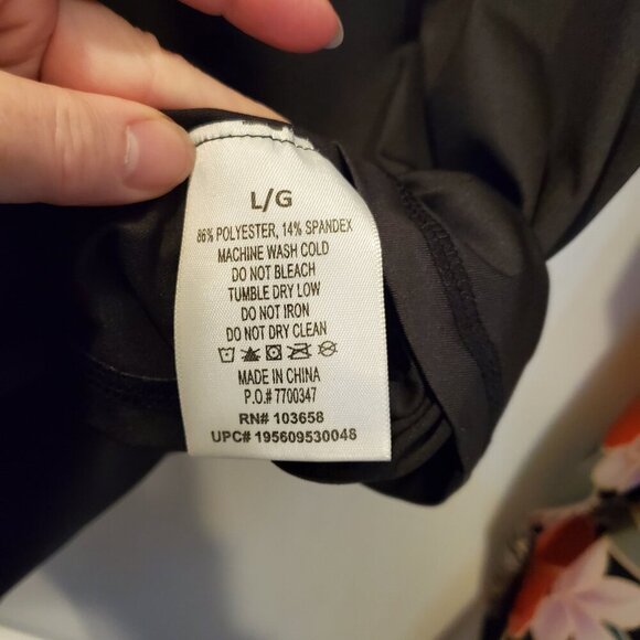 Hurley Tropical Floral One-Piece Swimsuit & matching Rash Guard! XL - Picture 4 of 10